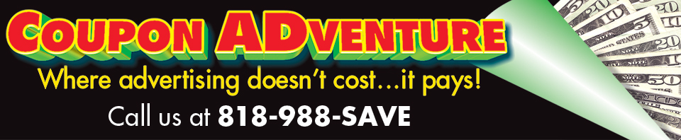 Coupon ADventures, where advertising doesn't cost...it pays!