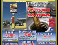 Econo Lube n' Tune, Chatsworth, coupons, direct mail, discounts, marketing, Southern California