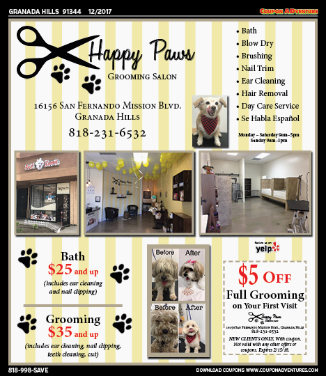 happy paws salon