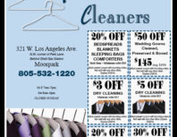 Fifth Avenue Cleaners, Moorpark, coupons, direct mail, discounts, marketing, Southern California