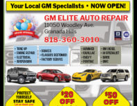 GM Elite Auto Repair, Granada Hills, coupons, direct mail, discounts, marketing, Southern California