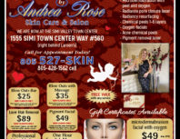 Andrea Rose Skin Care & Salon, Simi Valley,, coupons, direct mail, discounts, marketing, Southern California