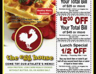 The Egg House, Simi Valley,, coupons, direct mail, discounts, marketing, Southern California