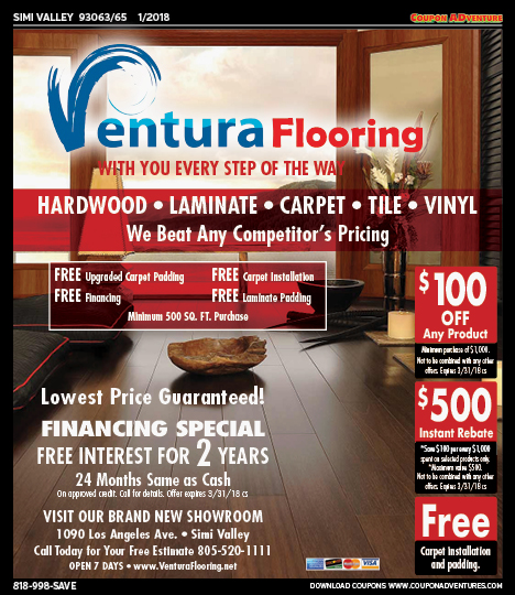 Ventura Flooring, Simi Valley,, coupons, direct mail, discounts, marketing, Southern California