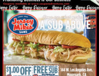 Jersey Mike's Subs, Moorpark, coupons, direct mail, discounts, marketing, Southern California