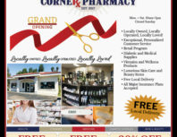 Corner Pharmacy, Moorpark, coupons, direct mail, discounts, marketing, Southern California