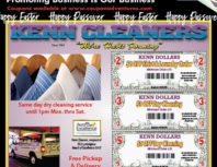 Kenn Cleaners, Porter Ranch, coupons, direct mail, discounts, marketing, Southern California