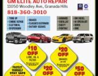 GM Elite Auto Repair, Porter Ranch, coupons, direct mail, discounts, marketing, Southern California