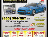 Premier Window Tinting & Auto Glass, Simi Valley, coupons, direct mail, discounts, marketing, Southern California