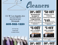 Fifth Avenue Cleaners, Moorpark, coupons, direct mail, discounts, marketing, Southern California