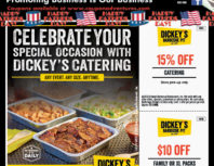 Dickey's Barbecue Pit, Northridge, coupons, direct mail, discounts, marketing, Southern California