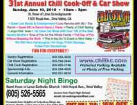 Knights of Columbus Chili Cook-Off & Car Show, Northridge, coupons, direct mail, discounts, marketing, Southern California