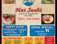 Hai Sushi, Simi Valley, coupons, direct mail, discounts, marketing, Southern California