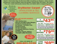 DryMaster Carpet Care, Simi Valley, coupons, direct mail, discounts, marketing, Southern California