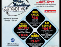 Mike Bradleys Automotive, Simi Valley, coupons, direct mail, discounts, marketing, Southern California