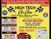 High Tech Car Care, Simi Valley, coupons, direct mail, discounts, marketing, Southern California