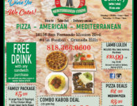 Guido Brothers Mediterranean Cuisine, Granada Hills, coupons, direct mail, discounts, marketing, Southern California