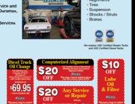 Rick's Automotive Service, Granada Hills, coupons, direct mail, discounts, marketing, Southern California