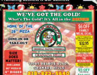 Vincenzo's Original Napoli Pizzeria, Northridge, coupons, direct mail, discounts, marketing, Southern California