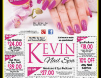 Kevin Nail Spa, Northridge, coupons, direct mail, discounts, marketing, Southern California