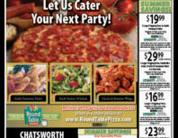 Round Table Pizza, Porter Ranch, coupons, direct mail, discounts, marketing, Southern California