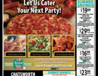 Round Table Pizza, Chatsworth, coupons, direct mail, discounts, marketing, Southern California