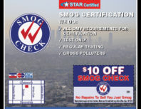 Official Smog Test Only, Granada Hills, coupons, direct mail, discounts, marketing, Southern California