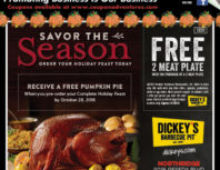 Dickeys Barbecue Pit, Northridge, coupons, direct mail, discounts, marketing, Southern California