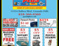 Postal Plus, Northridge, coupons, direct mail, discounts, marketing, Southern California