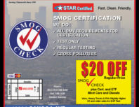 Chatsworth Smog Center, Chatsworth, coupons, direct mail, discounts, marketing, Southern California