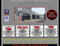 GM Elite Auto Repaid, Granada Hills, coupons, direct mail, discounts, marketing, Southern California