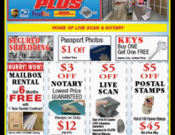 Postal Plus, Granada Hills, coupons, direct mail, discounts, marketing, Southern California