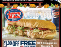 Jersey Mike's Subs, Moorpark, coupons, direct mail, discounts, marketing, Southern California