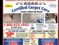 Certified Carpet Care, Moorpark, coupons, direct mail, discounts, marketing, Southern California