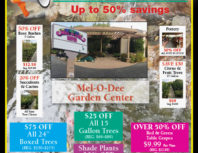 Mel-O-Dee Garden Center, Porter Ranch, coupons, direct mail, discounts, marketing, Southern California