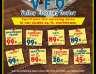 Valley Flooring Outlet, Porter Ranch, coupons, direct mail, discounts, marketing, Southern California