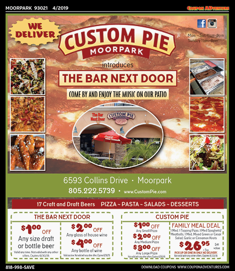 Custom Pie Moorpark