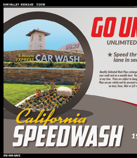 California Speedwash, Simi Valley, coupons, direct mail, discounts, marketing, Southern California