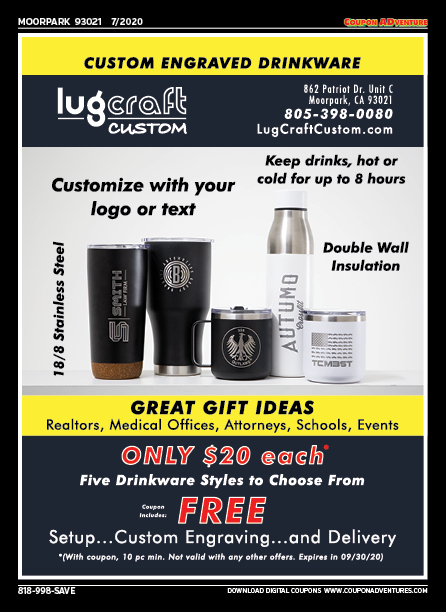 LugCraft Custom, Moorpark, coupons, direct mail, discounts, marketing, Southern California