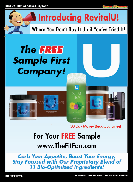 RevitalU, Simi Valley, coupons, direct mail, discounts, marketing, Southern California