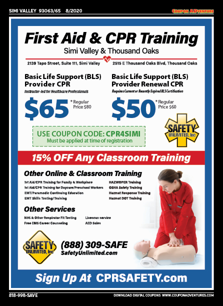 Safety Unlimited, Simi Valley, coupons, direct mail, discounts, marketing, Southern California