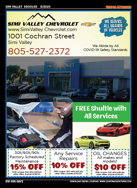 Simi Valley Chevrolet, Simi Valley, coupons, direct mail, discounts, marketing, Southern California