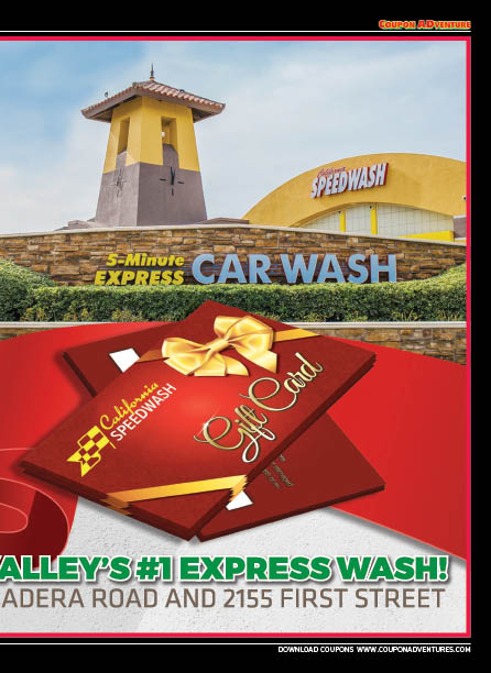 California Speedwash, Simi Valley, coupons, direct mail, discounts, marketing, Southern California