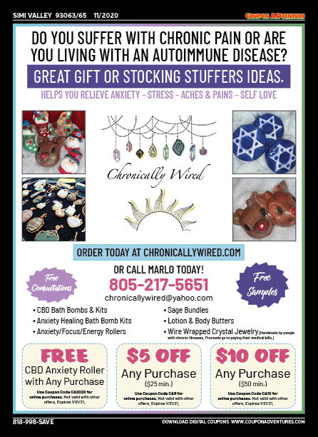 Chronically Wired, Simi Valley, coupons, direct mail, discounts, marketing, Southern California