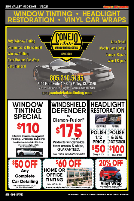 Conejo Auto, Simi Valley, coupons, direct mail, discounts, marketing, Southern California