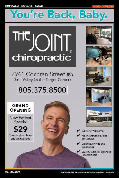 The Join Chiropractic, Simi Valley, coupons, direct mail, discounts, marketing, Southern California