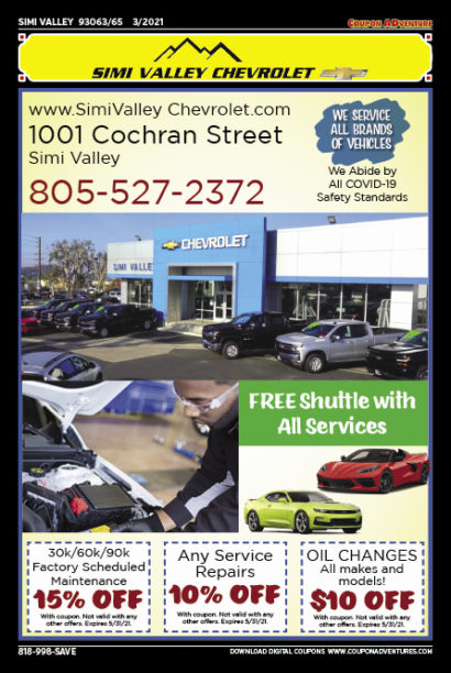 Simi Valley Chevrolet, Simi Valley, coupons, direct mail, discounts, marketing, Southern California