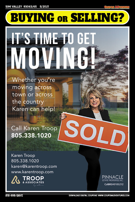 Karen Troop, SImi Valley, coupons, direct mail, discounts, marketing, Southern California