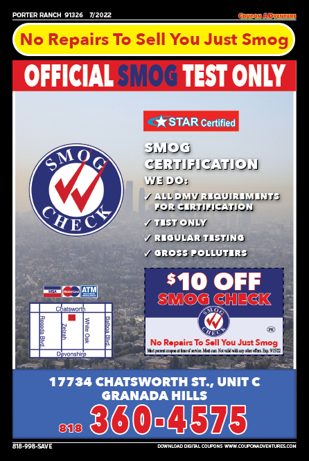 Official Smog Test Onlyv