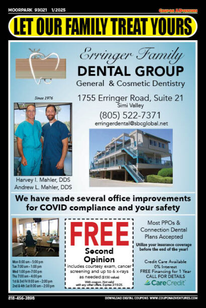 Erringer Dental, Coupon ADventure